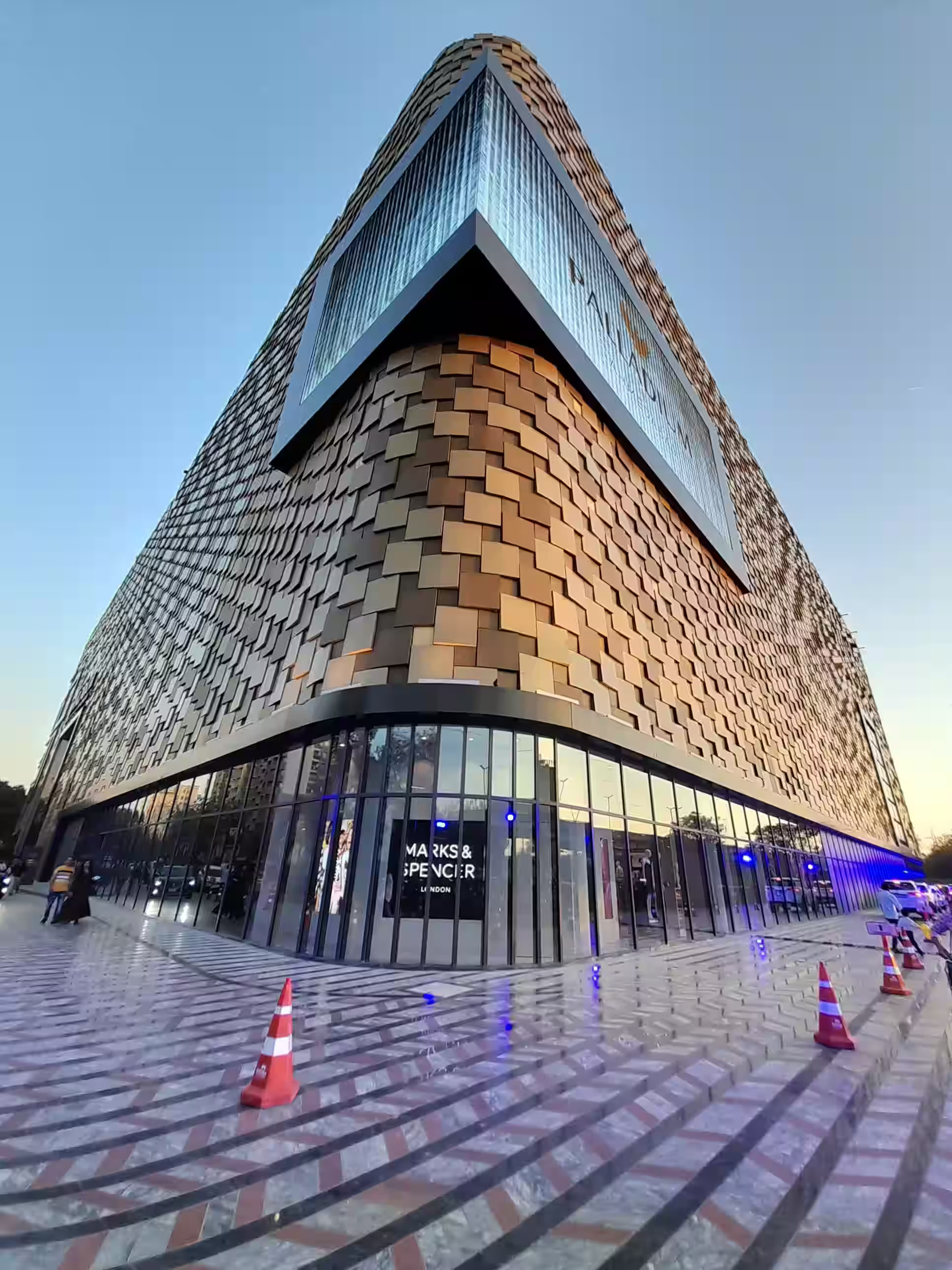 Palladium Mall - A Grand Renovation and Ongoing Partnership, Ahmedabad - Scaffolding Progress